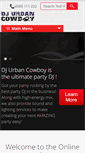 Mobile Screenshot of djurbancowboy.com